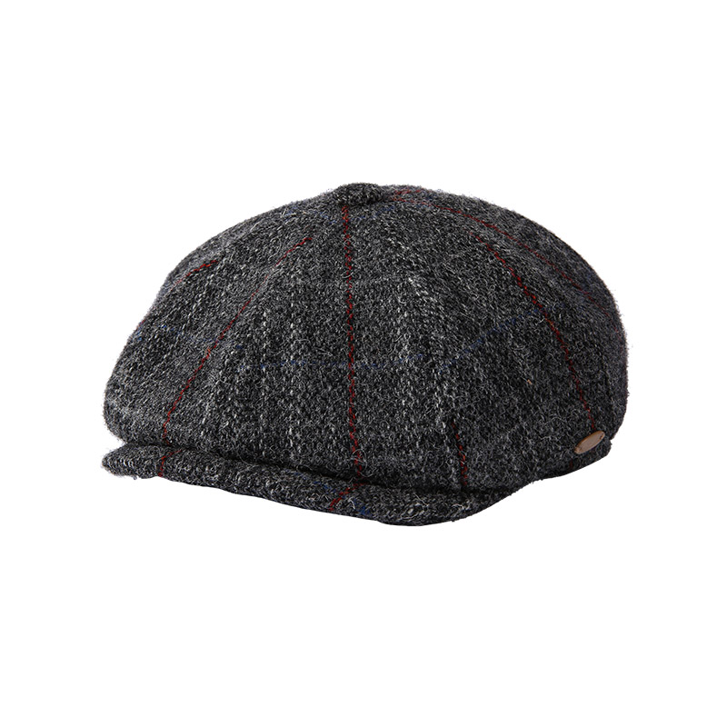 报童帽mrduck英国HarrisTweed