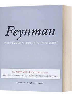 The Feynman Lectures on Physics, Vol. II 费曼物理学讲义卷二进口原版英文书籍