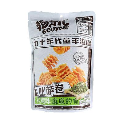 狗牙儿比萨卷188g大包烧烤香辣味