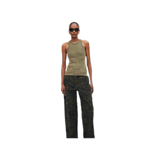 【新年特惠】MARC JACOBS/莫杰 GRUNGE RIB TANK 纯色背心上衣