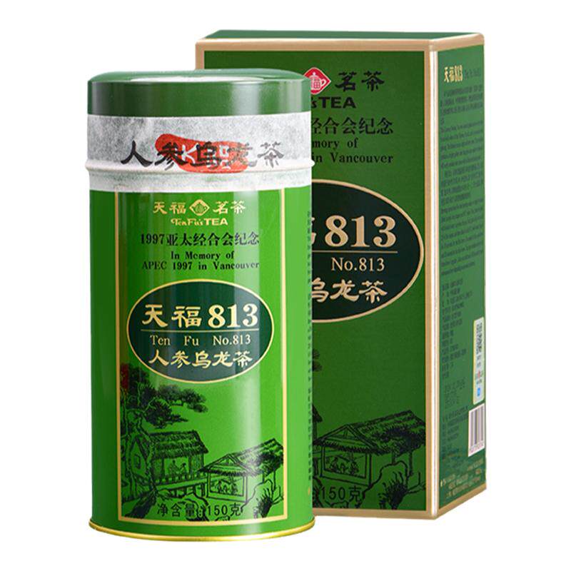 天福茗茶乌龙茶813人参乌龙茶