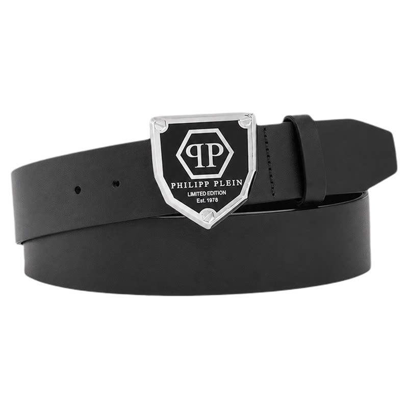PHILIPP PLEIN 2026年新款男士真皮商务正装腰带日常休闲皮带