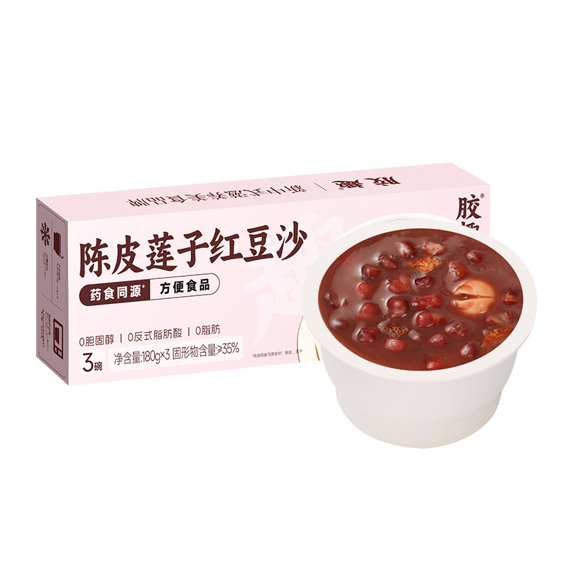 胶趣即食八宝粥礼盒早餐代餐
