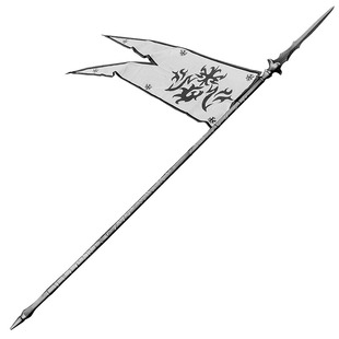 fgo命运圣女黑贞德旗子旗矛cosplay道具cos盔甲FATE白贞德旗子