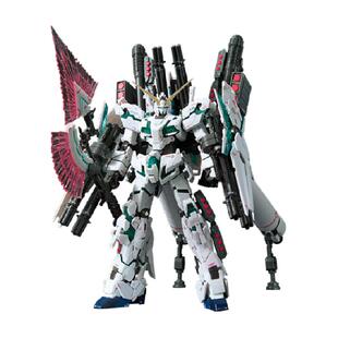 万代 RG 30 1/144 全装备 全装甲 全武装独角兽 绿骨架 觉醒
