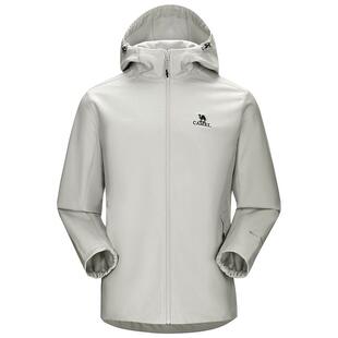 [岩壳Evo]骆驼男装夹克户外冲锋软壳衣防风防水运动登山服外套女