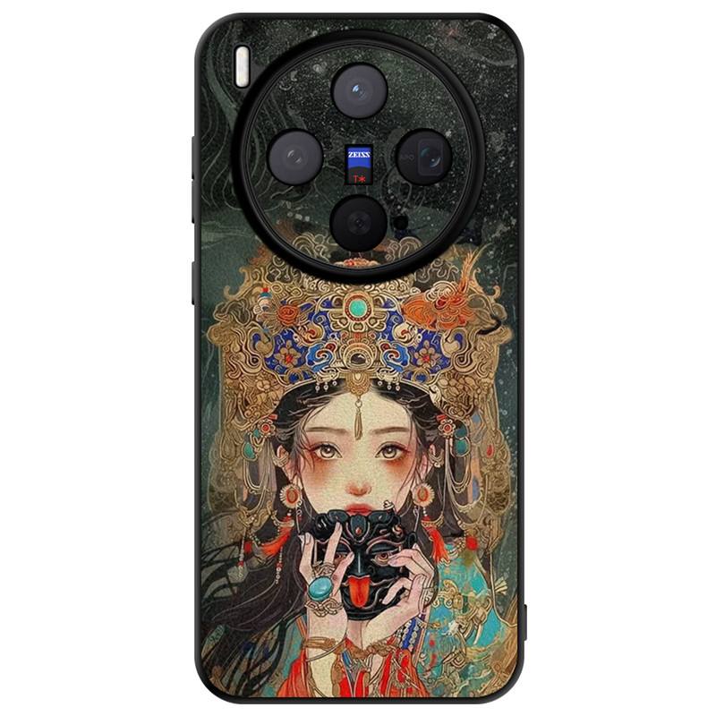适用于VIVOX300素皮手机壳