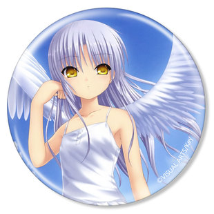 Angel Beats!吧唧徽章冰箱贴天使立华奏key社动漫周边二次元谷子