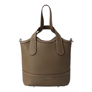 【朱珠同款】NINA ENYA/妮娜恩雅吊篮包中号菜篮子包斜挎水桶女包