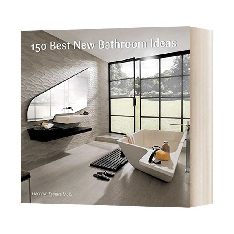 英文原版 精装 150 Best New Bathroom Ideas 150个浴室户型设计创意 英文版 进口英语原版书籍