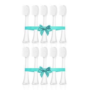 【量贩装】softie舒米尔0.01mm超细软毛电动牙刷原装刷头10支装