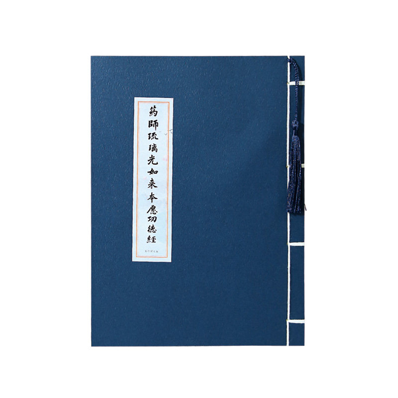 硬笔抄写本佛家药师经抄经本