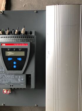 议价拆机ABB 1SFA894018R7000 PSTB720-600-70软启动 实拍，功能