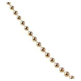 14K包金圆O散链条手工diy手链项链饰品配件调节延长链镀金珍珠链