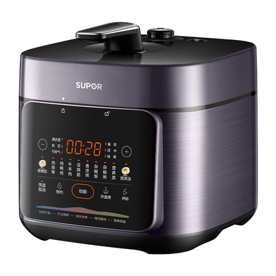 苏泊尔电压力锅家用5升双胆0涂层