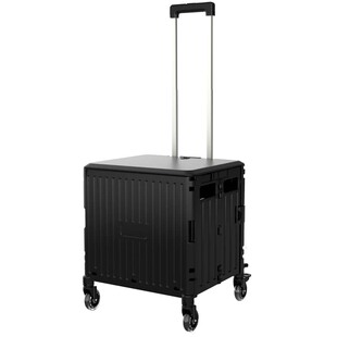 汽车后备箱折叠收纳箱户外露营小推车房车行李箱车内必备拉杆箱