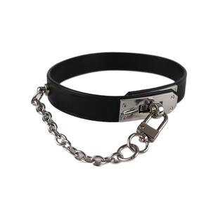 链条项圈订制kelly choker颈带定制刻字 puppy小狗颈环颈饰可牵引