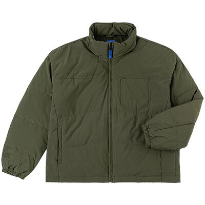 Lee商场同款25秋冬新品舒适版立领隐藏式拉链口袋设计男羽绒服潮