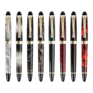 重手感钢笔X450大学生专用0.7mm练字礼物送礼墨囊可替换成人男士高档硬笔美工弯头尖书法1.5定制刻字明星同款