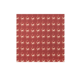 BALIANG捌梁〔驹映〕小马图腾多种用法时髦手工卷边丝巾披肩抹胸