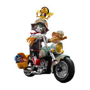 52TOYS TOMandJERRY猫和老鼠复古机车潮玩手办礼物玩具