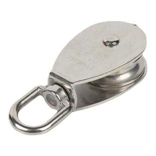 304不锈钢钢丝绳吊滑轮牵引定滑轮起重滑轮承重单双滑轮吊轮