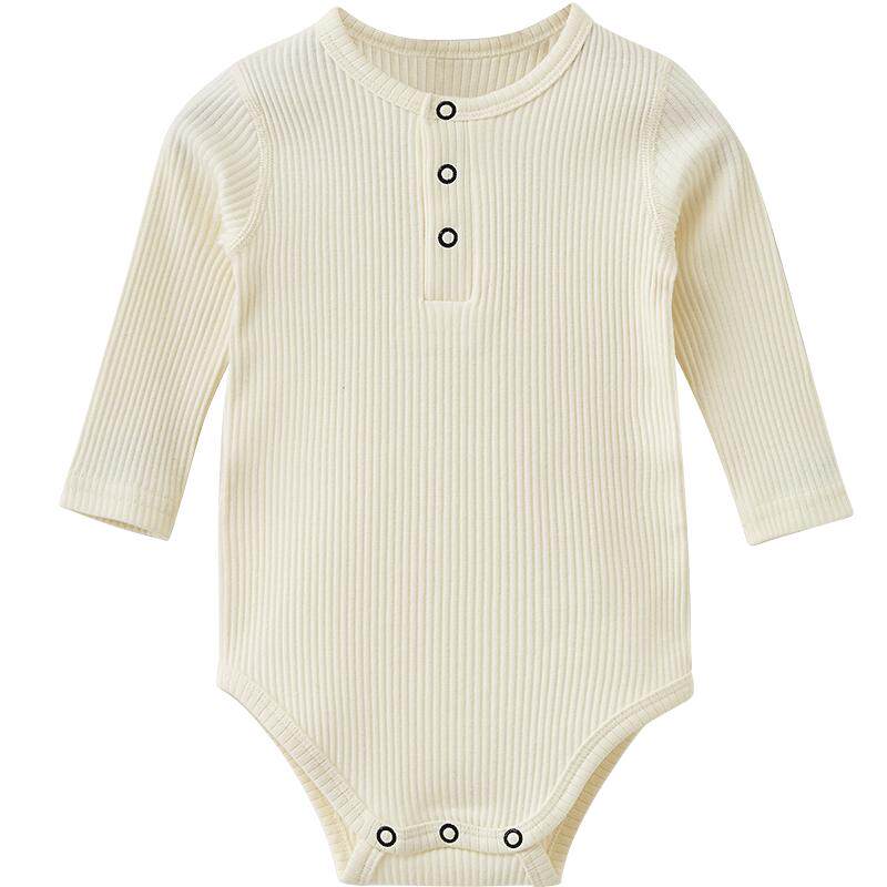 enhennbaby婴儿哈衣爬行服衣服新款秋冬新生包屁衣男女宝宝连体衣