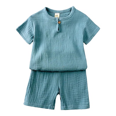 Cotton Linen Kids Clothes Girls Outfit Summer Boy Clothing S