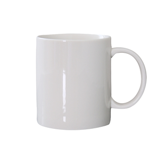 亮白纯色陶瓷马克杯学校陶艺中心釉上彩手绘练习白瓷坯国际杯定制