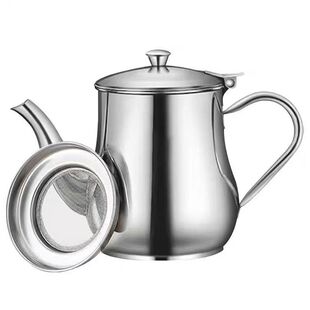 德国油壶不锈钢食品级家用厨房过滤油渣大容量加厚储油罐油瓶防漏