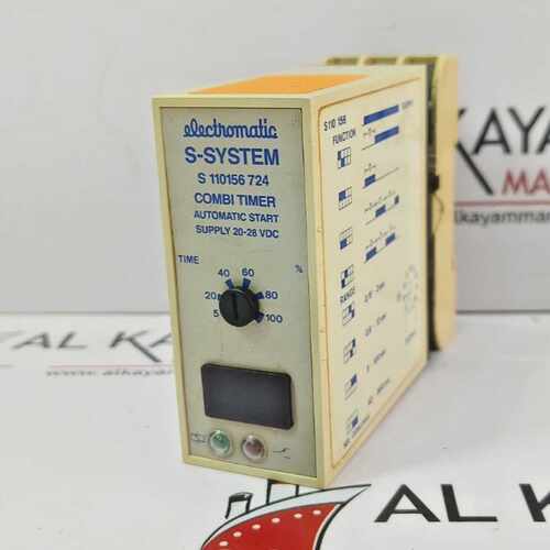 ELECTROMATIC S-SYSTEM S 110156 724 COMBI TIMER AUTOMATIC STA