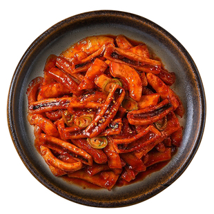 崔奶奶辣炒鱿鱼延边风味韩餐香甜麻辣鱿鱼耳下酒非即食方便速食