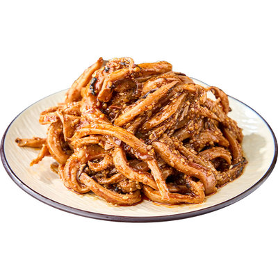 孜然鱿鱼丝开袋即食凉菜下酒菜