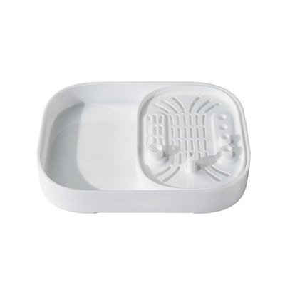 角膜塑形镜冲洗盆RGP接水托盘OK镜片硬性隐形眼镜清洗工具沥水盘