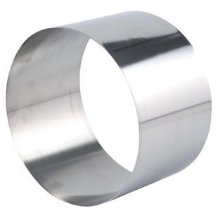 三能不锈钢加高慕斯圈4寸5/6/8四六八寸圆形提拉米苏蛋糕模具方形