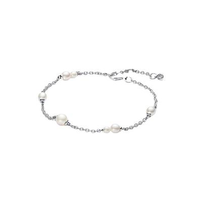 Pandora潘多拉珍珠分节式手链925银时尚优雅气质礼物