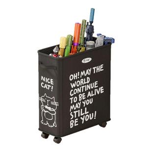 儿童玩具枪收纳神器夹缝带轮家用可移动刀剑水枪运动用品置物架子