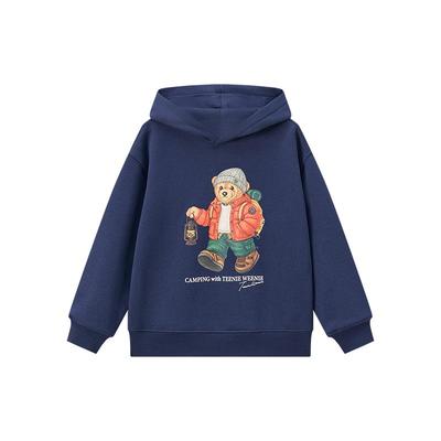 TeenieWeenieKids加绒连帽卫衣