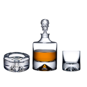 nude土耳其进口水晶玻璃威士忌杯