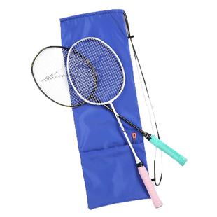 防水羽毛球拍袋加厚牛津布球拍保护套2-3支球拍便携抽绳收缩简约