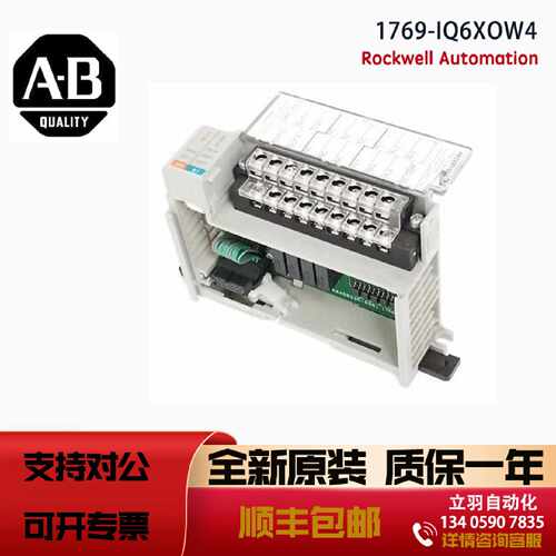 议价AB 1769-IQ6X 罗克韦尔全新原装CMPLX 10 Pt  24VDC D/I Rela
