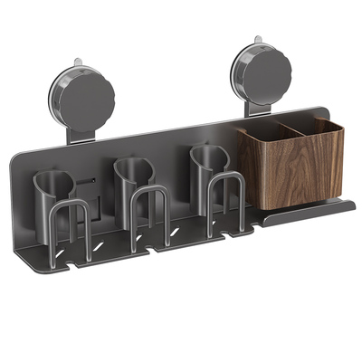 吸盘牙刷置物架浴室卫生间漱口杯壁挂式免打孔牙杯牙缸电动牙刷架