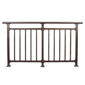 锌钢阳台护栏围栏别墅庭院铝合金室外不锈钢楼梯扶手阳台栏杆简易