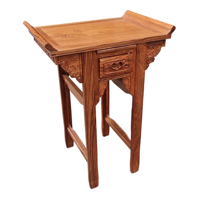 进口非洲刺猬紫檀小乔台