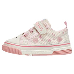 泰兰尼斯叫叫鞋女宝宝春季新款童鞋防滑软底机能鞋网布透气学步鞋