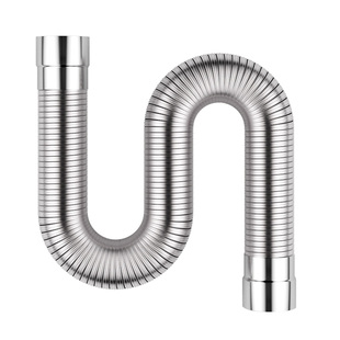 燃气热水器排烟管纯铝伸缩软管强排式不锈钢烟囱排气排风延长配件