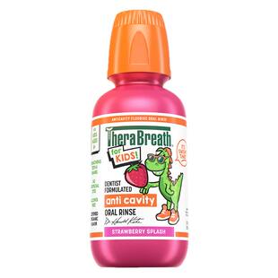 TheraBreath凯斯博士儿童漱口水防蛀牙含氟固齿清新口气持久留香