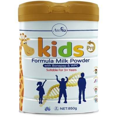 澳洲AUSIKI澳爱优长颈鹿儿童倍护倍增全营养粉奶粉