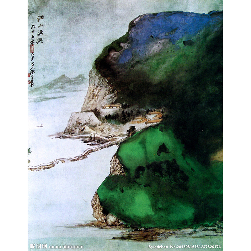 精准印花十字绣正品客厅玄关DMC