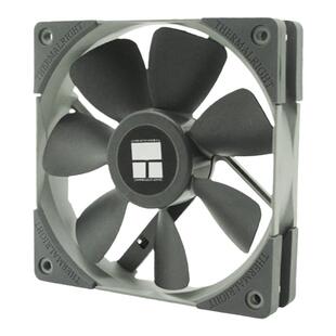 利民R12-A-B-W 12cm风扇电脑CPU机箱风扇4pinPWM智能温控1500转速